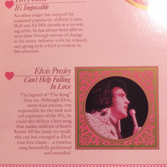 AVON VALENTINE FAVORITES VINYL RECORD - Picture 5 of 16